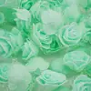 Cabeza de Rosa de 3.5CM Espuma PE Hilo de Cinturón Flor de Simulación DIY Decoración de Boda Guirnaldas Accesorios Accesorios Caja de Dulces