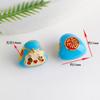 Festival Antiguo del Dragón Dorado Cuerda de Colores Fu Zi Zongzi Colgante para Bebé Agujero Grande Cara Sonriente Zongzi Goteo de Aceite Pulsera Cuerda Accesorios