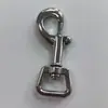 Fivela de Gancho para Pet em Liga de Zinco de 13mm Fivela para Filhote Fivela de Metal Mosquetão Acessórios de Ferragem para Chaveiro Resistente ao Desgaste e Durável