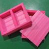Fabricante Caja de Algodón Rosa Perla con Bandeja Interior Antiestática Rosa Perla