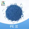 Grânulo azul de PE grau de injeção plástico modificado de PE arroz