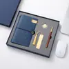 Livro de Contas Manual A6 Mogno Caneta Leve Caderno Estilo Chinês Caixa de Presente Empresarial Conjunto Lembrança Pulseira Personalizada Livro de Registros