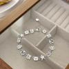 Hombre de Jengibre Oso Vintage Pulsera Antigua para Mujer Diseño Nicho Ins de Alta Gama Lindo Pulsera de Dibujos Animados Trendy