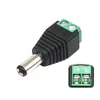 Adaptador de corriente DC dc enchufe sin soldadura 5.5*2.1mm adaptador adaptador adaptador DC a terminal de tornillo LED