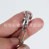 Conector ocho rodamiento de anillo giratorio doble hebilla pasador suministros de pesca equipo de pesca accesorios fabricantes mayorista