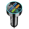 Porta Acendedor de Cigarros de Carro Carregador Super Rápido para Uso com Apple, Xiaomi, Huawei, Etc