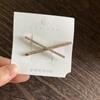 Europa e Estados Unidos clip lateral de ouro e diamante cruzado para cabelo grampo de cabelo adorno de cabeça fábrica atacado direto