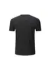 Versión ligera 8089 secado rápido transpirable deportivo casual manga corta traje de tiro fitness running entrenamiento americano suelto marca de moda T