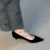 Colección Otoño 2026: Zapatos Mary Jane de punta fina, corte bajo, cómodos, estilo francés, versátiles, elegantes y adecuados para el trabajo.