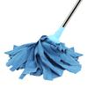 Cabo de Aço Inoxidável Cabeça Redonda Mop Imitação de Camurça Fibra de Mop Pano de Mop Propriedade Doméstica Absorção de Água Mop Uso Seco e Úmido