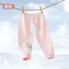 JQ Jingqi Pantalones de Bebé con Abertura Inferior Niños Niñas Pantalones de Bebé Abertura Inferior Pantalones de Otoño Ropa de Abrigo Algodón Puro Clase A Niños Niñas Pantalones Largos Primavera Otoño