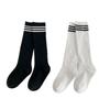 1553 Calcetines para Niños al Mayoreo 25 Otoño Estilo Universitario Tres Barras Hasta la Rodilla Calcetines de Algodón para Estudiantes Medias Japonesas para Niñas