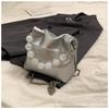 Bolso Pequeño Cruzado de un Hombro para Mujer 2025 Nuevo Primavera y Verano Moda Casual Bolso Tipo Cubo Estilo Coreano Novedoso Nicho Sencillo Bolso de Mujer