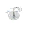 Gancho de acero inoxidable gancho de ventilador fijo en forma de U gancho de anillo de hierro fijo para colgar iluminación gancho fijo para bolsa de saco de arena