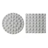 Descanso de mesa multifuncional de silicone isolante térmico em estoque transfronteiriço, porta-copos quadrado de silicone macio, tapete isolante térmico de silicone espessado antiderrapante