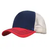 Nueva gorra de malla transpirable con combinación de colores de moda para leche de té, escuela, deportes, sombrero de protección solar, se puede hacer con LOGOTIPO