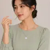 Nueva joyería de comercio exterior europea y americana, collar creativo simple, gargantilla con personalidad, collar punk exagerado redondo de doble espalda