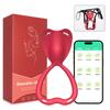 Hb2504 Chaoni Ropa para Mujer Vibrador Portátil para Exteriores Dispositivo de Masturbación con Gatillo Anillo de Bloqueo Masculino para Uso Adulto