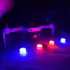 Luz Estroboscópica para Dron Universal Dji Hubsan Mini Pequeña Inalámbrica Luz de Vuelo Nocturno Luz de Advertencia Luz de Aeronave