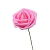 Simulação PE Rosa de Espuma de Galho Único Adereços de Tiro Noiva Segurando Layout de Cena de Casamento Guirlanda DIY com Flores