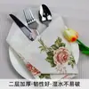 Fábrica directa de servilletas de papel impresas a color desechables para fiestas de hotel rosa servilleta boda creativa