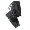 Pantalones de Forro Polar para Hombre y Mujer en Invierno, Engrosados y Cálidos, Pantalones Deportivos de Forro Polar para Pareja, Hanfu