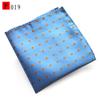 En stock Suministro Jacquard de Poliéster Punto de Anacardo Moda Casual Bufanda de Bolsillo para Hombre Bufanda Cuadrada Pequeña Pañuelo Bufanda de Bolsillo