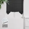 Cortinas plisadas no tejidas de comercio exterior transfronterizo, Cortinas autoadhesivas blackout, Persianas sin taladro, Cortinas plegables para protección solar al por mayor