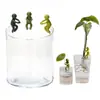 Pequeño Marco de Soporte para Plantas para Decoración, Cultivo y Fijación de Plantas; Adecuado para Plantas en Maceta, Enredaderas y Flores; Clip de soporte de plástico