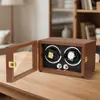 Caja giratoria vertical para relojes de pulsera, Dispositivo giratorio para relojes, Dispositivo vibratorio para relojes, Soporte para colocar relojes, Caja para relojes, Dispositivo enrollador de relojes, Enrollador de relojes silencioso