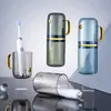 Taza de lavado para viaje de estudiante, taza creativa para enjuague bucal, taza para cepillo de dientes, set de herramientas dentales, taza de almacenamiento portátil