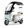 El nuevo triciclo eléctrico de ocio viene con un vagón de caja de una pieza para que adultos y mujeres recojan a niños y ancianos en un triciclo scooter.