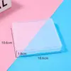 Caja Plástica Transparente Vacía Cuadrada Caja de Empaque para Cuentas Perler Piezas de Aretes Caja Plástica Caja de Almacenamiento Caja Organizadora