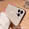 Adecuado para Funda de Teléfono iPhone 17 Pro Max, Color Original Lente Electrochapado Ag Mate Apple 16 Cubierta de Protección Completa