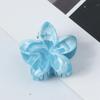 Nuevo Pinza de Flor Plumeria de Dos Caras Corea del Sur Ins Elegante Pasador de Flor Pinza de Tiburón de Cabello de Alto Grado Accesorios para el Cabello para Mujeres