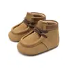 Botas de Neve para Bebê Mais Vendidas no Outono e Inverno, Sapatos Retro para Crianças Pequenas, Botas Antiderrapantes de Solado Macio Estilo Birkenstock, Sapatos de Bebê