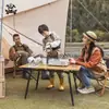 Mini Estufa de Casete Estilo Japonés Estufa Portátil para Camping Estufa de Barbacoa Estufa Magnética para Olla Caliente Estufa de Casete Estilo Coreano