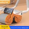 Suporte de Cotovelo com Temporizador Inteligente para Casa, Roda Abdominal, Treinador Abdominal Inteligente com Retorno Automático, Equipamento de Exercício para Músculos Abdominais, Dispositivo Fitness para Redução de Gordura na Barriga