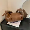 Bolso Retro de Gran Capacidad para Mujer 2026 Otoño Nuevo Bolso Pequeño de Hombro Cruzado de Nicho Simple para Viajes Casual Bolso Dumpling