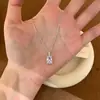 Colar estrelado ultra brilhante estilo coreano com zircônia total para mulheres, acessório de corrente de clavícula de nicho de luxo leve de alta qualidade, gargantilha elegante e corrente para suéter