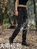 Pantalones de combate impermeables nivel lluvia para hombre y mujer, pantalones gruesos cortavientos con forro polar, pantalones de senderismo impermeables y transpirables
