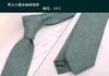 Corbata de lino para niños y niñas 6CM estrecha caqui rosa coreana casual color sólido fresco artístico accesorios de ropa