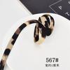 Impressão de moda Leopard Tecido Fita Acessórios de Cabelo Feitos à Mão Fita Arco Material Hairpin Hairband DIY Acessórios