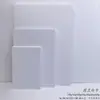 Tarjeta Blanca Holandesa en Blanco Papel de Dibujo Blanco Puro Pintado a Mano Cartulina Blanca Espesa 400 Tarjeta de Pintura Deslizante Mate de Doble Cara