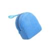 Mochila Escolar Pequeña de Felpa Color Caramelo de Moda Mochila de Color Sólido Bolso para Monedas Simple Lindo de Color Sólido Bolsa para Tarjeta de Identificación Mochila