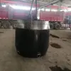 Gancho tipo asiento para pozo de mina TZ-6 cubo engrosado acero fundido descarga rápida