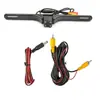 Cámara HD de marcha atrás para coche de fábrica, soporte para matrícula con imagen de marcha atrás, 12 luces, pequeño sombrero de paja, 8 luces, cámara de coche