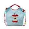 Nova Bolsa Bordada Feminina Leve Impermeável Moda Bolsa de Tecido para Ombro Nicho para o Dia a Dia Esportes Bolsa Transversal Infantil