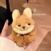 Zootopia Nick Judy Goma para el Cabello Muñeco de Peluche Lindo Goma para el Cabello Cuerda para el Cabello Accesorios para la Cabeza de Dibujos Animados