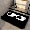 Alfombrilla de piso de lodo de diatomeas en forma especial de bola de carbón negro alfombrilla de piso de baño alfombrilla para puerta de entrada alfombrilla absorbente para pies de baño venta al por mayor